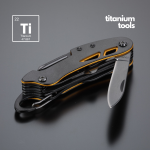 OPTIMA TITANIUM POCKET KNIFE - Reklamnepredmety