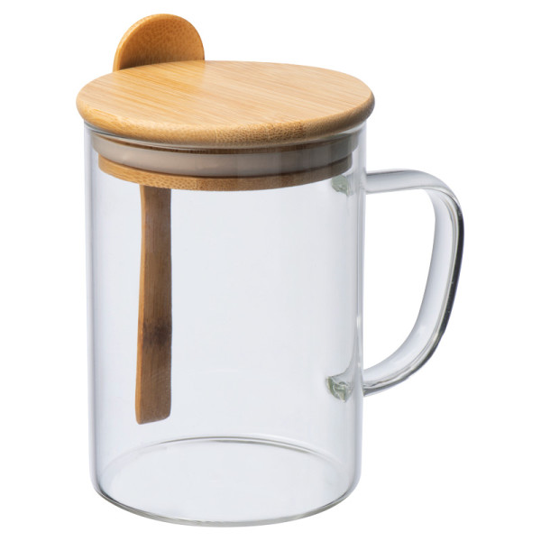 Jackson glass mug, 420 ml