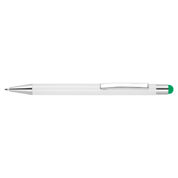 Aluminum retractable ballpoint pen