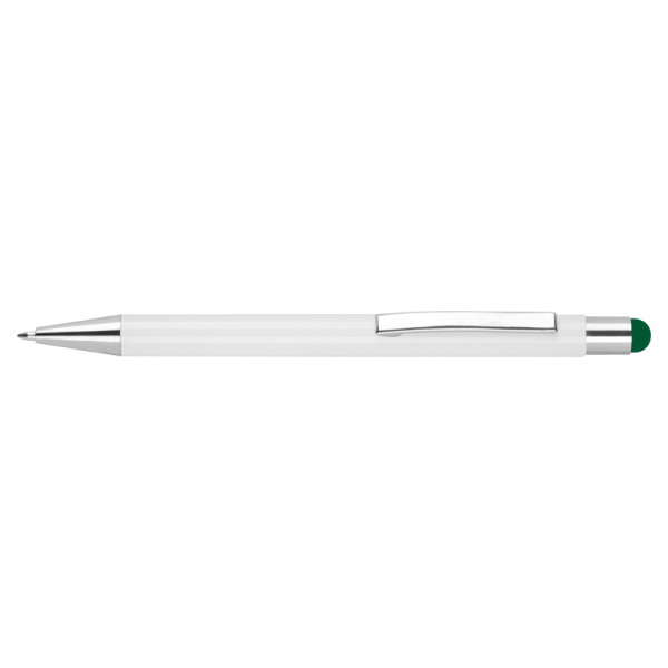 Aluminum retractable ballpoint pen