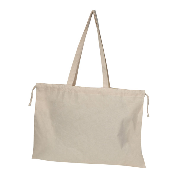Lockable bag made of Imola organic cotton (180 g/m²).