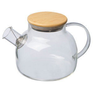 Frankfurt glass teapot, 1000 ml - Reklamnepredmety