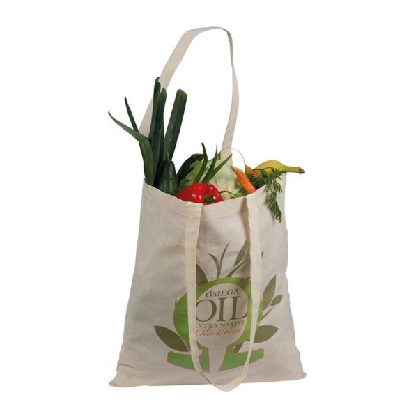 Cotton shopping bag with long ears Manacor (140 g/ m²)