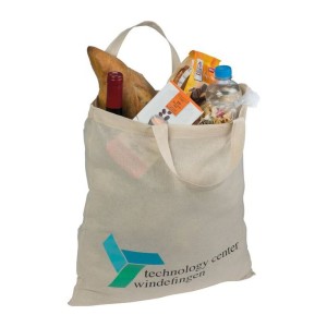 Cotton shopping bag with short ears Arrecife - Reklamnepredmety