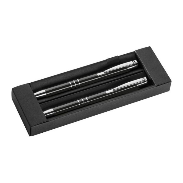 Claremont metal writing set