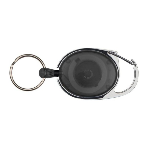 Employee key ring with carabiner