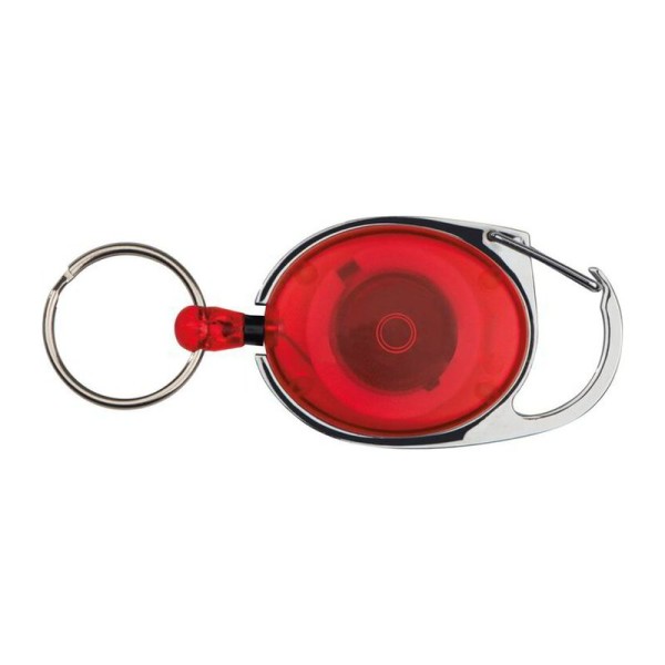 Employee key ring with carabiner