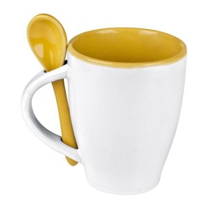 Palermo mug with spoon - Reklamnepredmety