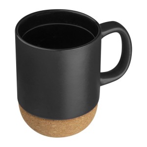 Gistel ceramic mug with cork - Reklamnepredmety
