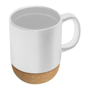 Gistel ceramic mug with cork - Reklamnepredmety