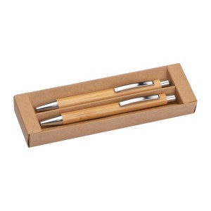 Bamboo writing set - Reklamnepredmety