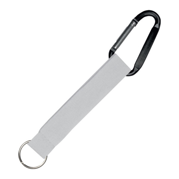 Unique RPET key ring with carabiner