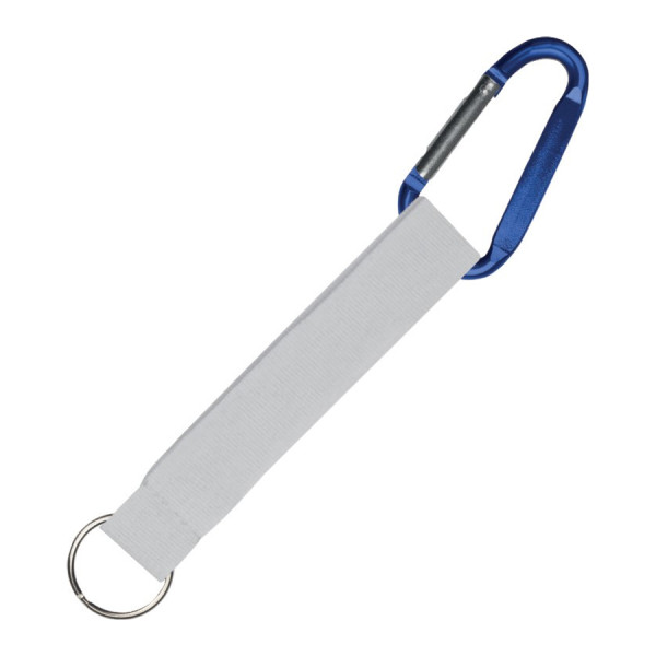 Unique RPET key ring with carabiner