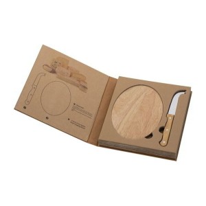 Split cheese set with board - Reklamnepredmety