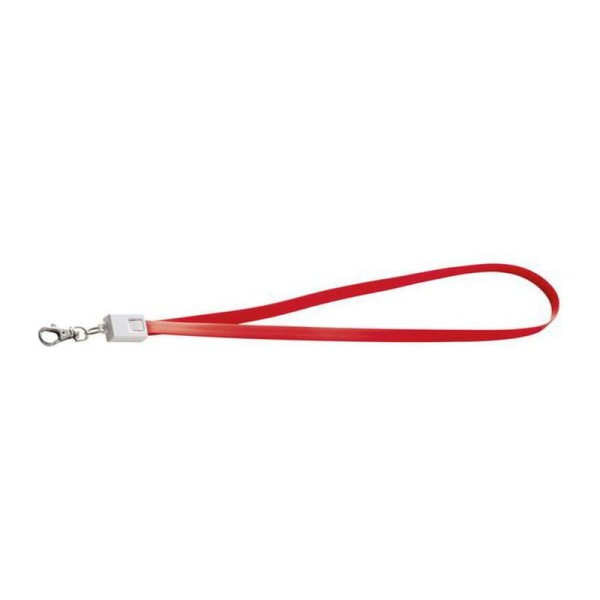 Neck lanyard with Reno data cable