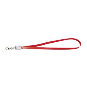 Neck lanyard with Reno data cable - Reklamnepredmety