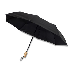 GRANTON automatic umbrella with wooden handle - Reklamnepredmety