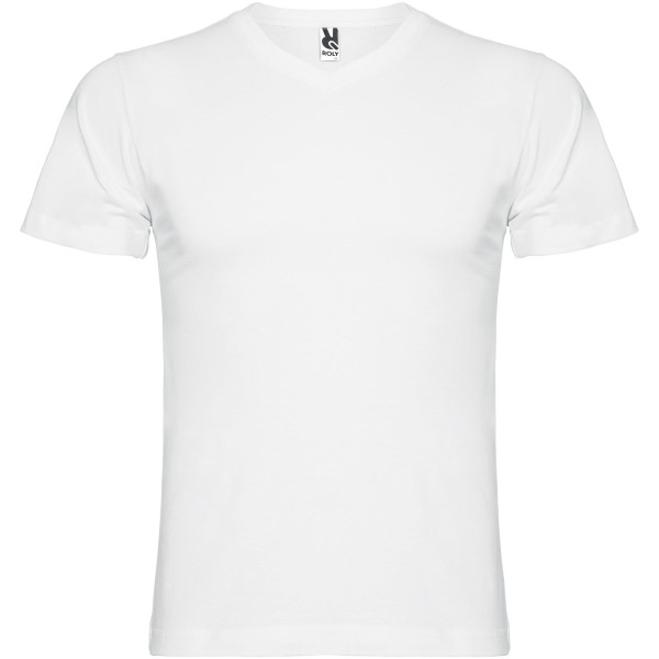 Samoyedo men's V-neck short-sleeved T-shirt