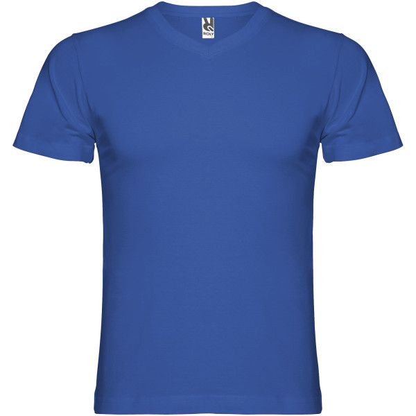 Samoyedo men's V-neck short-sleeved T-shirt