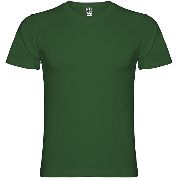Samoyedo men's V-neck short-sleeved T-shirt