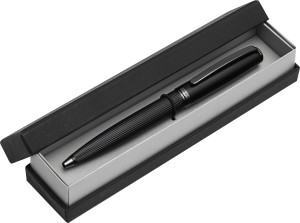 Metal ballpoint pen BLACK PEARL - Reklamnepredmety
