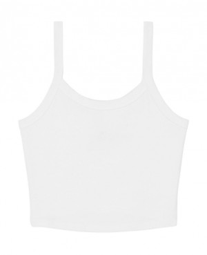 Women's Micro Rib Spaghetti Strap Tank - Reklamnepredmety