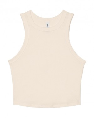 Women's Micro Rib Racer Tank - Reklamnepredmety