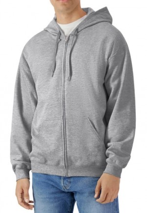 Softstyle Midweight Zip Up Hoodie - Reklamnepredmety