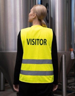 Safety vest Passau VISITOR/SECURITY - Reklamnepredmety
