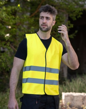 Soltau safety vest with 2 stripes - Reklamnepredmety