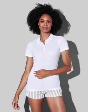 Women's polo shirt Lux - Reklamnepredmety