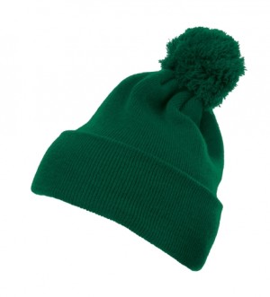 Cuffed Pom Pom Knit Beanie Hat - Reklamnepredmety