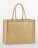 Classic shopping bag made of natural starched jute - 937-28-008-f-2024-01jpg-l - variant