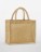 Midi bag made of natural starched jute - 938-28-008-f-2024-01jpg-l - variant