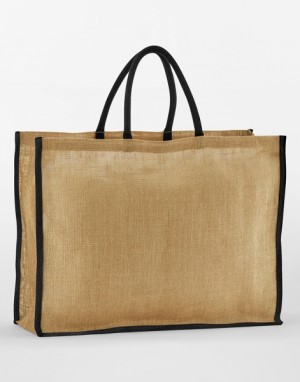 Natural Starched Jute Market Shopper - Reklamnepredmety
