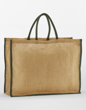 Natural Starched Jute Market Shopper - Reklamnepredmety