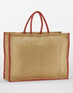 Natural Starched Jute Market Shopper - Reklamnepredmety