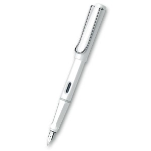 Lamy Safari Shiny White fountain pen - Reklamnepredmety