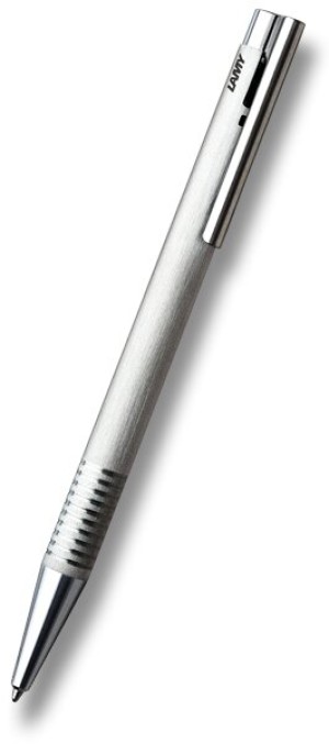 Lamy Logo Brushed Steel ballpoint pen - Reklamnepredmety