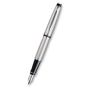 Waterman Expert Stainless Steel CT fountain pen, tip M - Reklamnepredmety