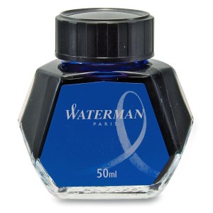 Ink in a Waterman bottle, various colors - Reklamnepredmety