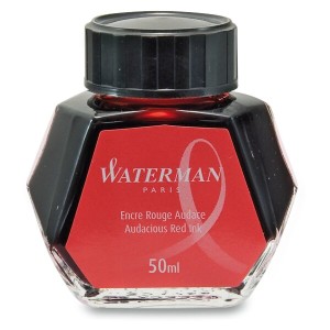 Ink in a Waterman bottle, various colors - Reklamnepredmety