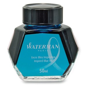 Ink in a Waterman bottle, various colors - Reklamnepredmety