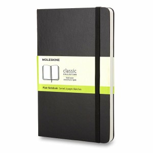 Moleskine notebook - hard boards L, clean - Reklamnepredmety