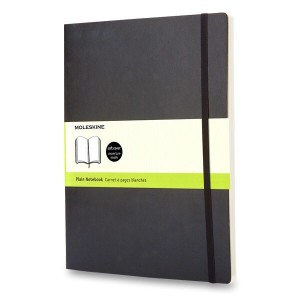 Moleskine notebook - soft XL boards, clean - Reklamnepredmety