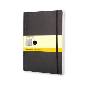 Moleskine notebook - XL soft boards, square - Reklamnepredmety