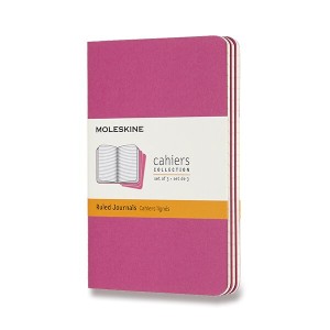 Notebooks Moleskine Cahier S, lined, 3 pcs - Reklamnepredmety