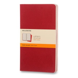 Notebooks Moleskine Cahier L, lined, 3 pcs - Reklamnepredmety