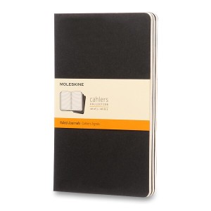 Notebooks Moleskine Cahier L, lined, 3 pcs - Reklamnepredmety