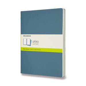 Notebooks Moleskine Cahier XL, clean, 3 pcs - Reklamnepredmety